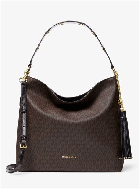 michael kors brooklyn large logo|michael kors brooklyn tote.